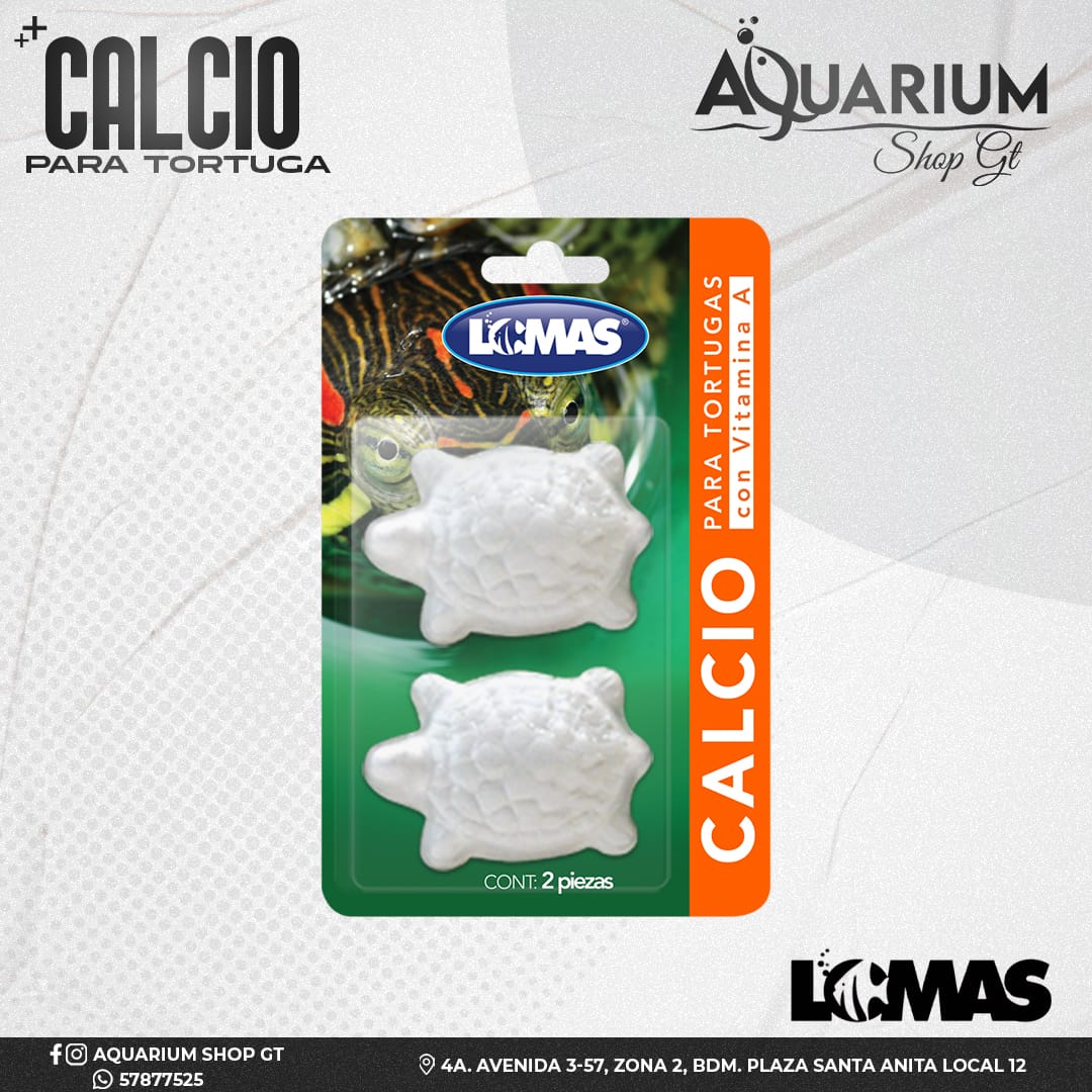 Calcio para Tortuga 2 piezas