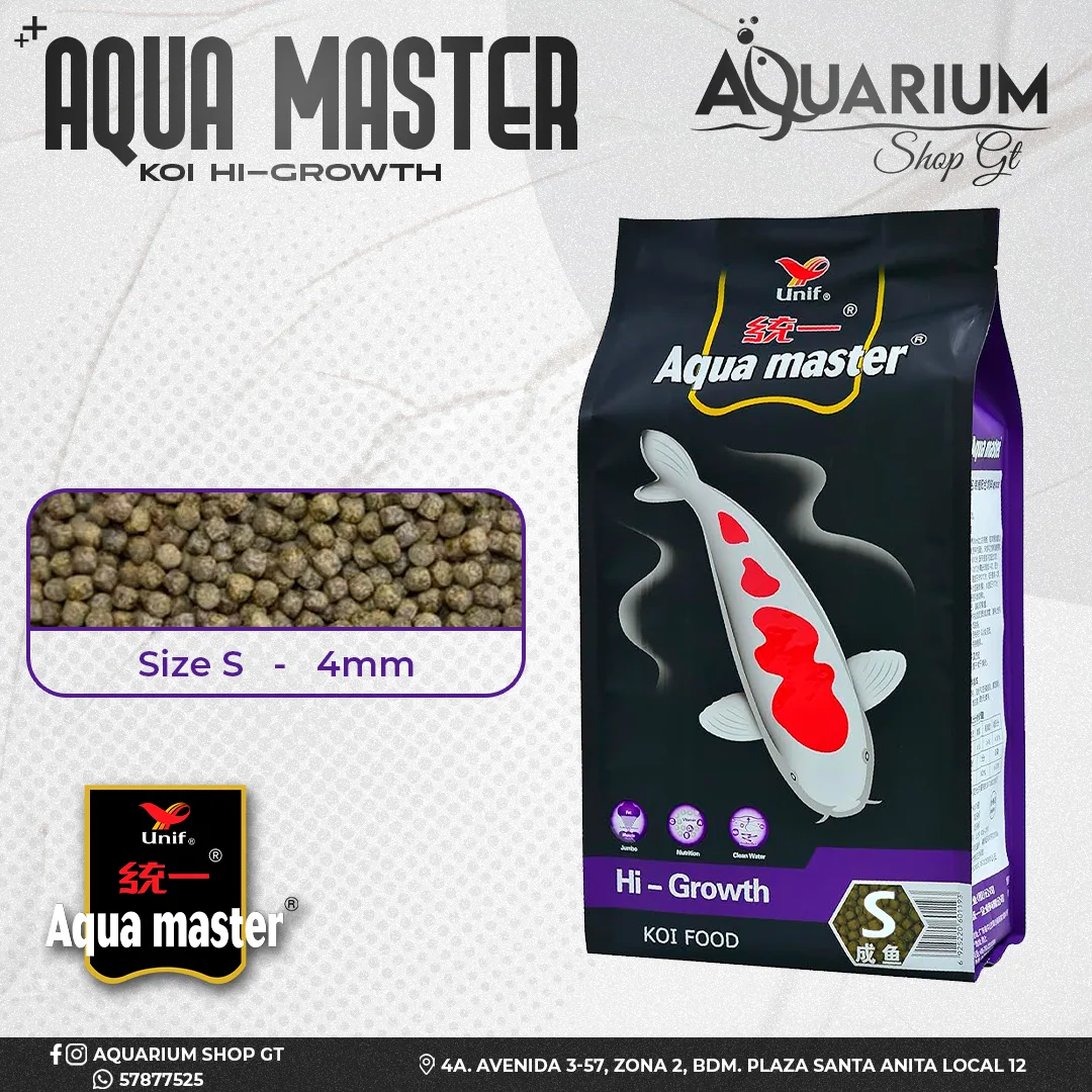Alimento Aqua Master Koi Hi-Growth 1Kg