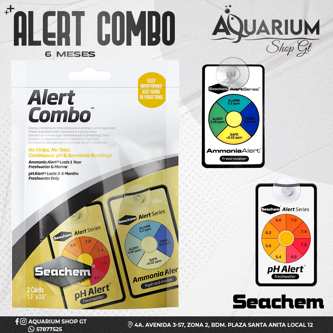 Alert Combo 6 meses Seachem