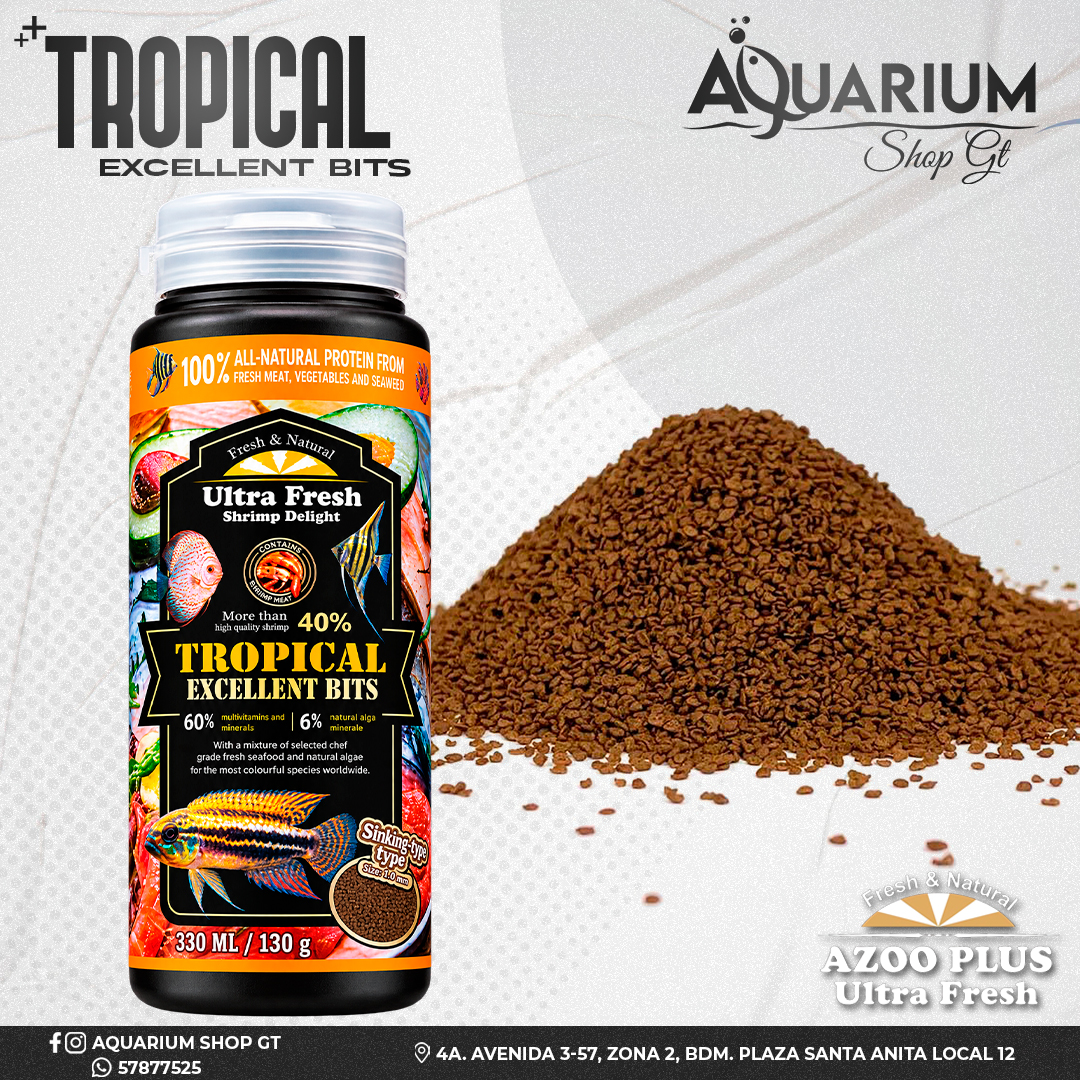 Alimento Ultra Fresh Tropical Excellent Bits 130g